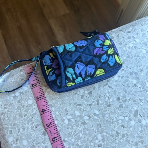 Vera Bradley Quilted Floral Wristlet with Strap - Picture 6 of 10